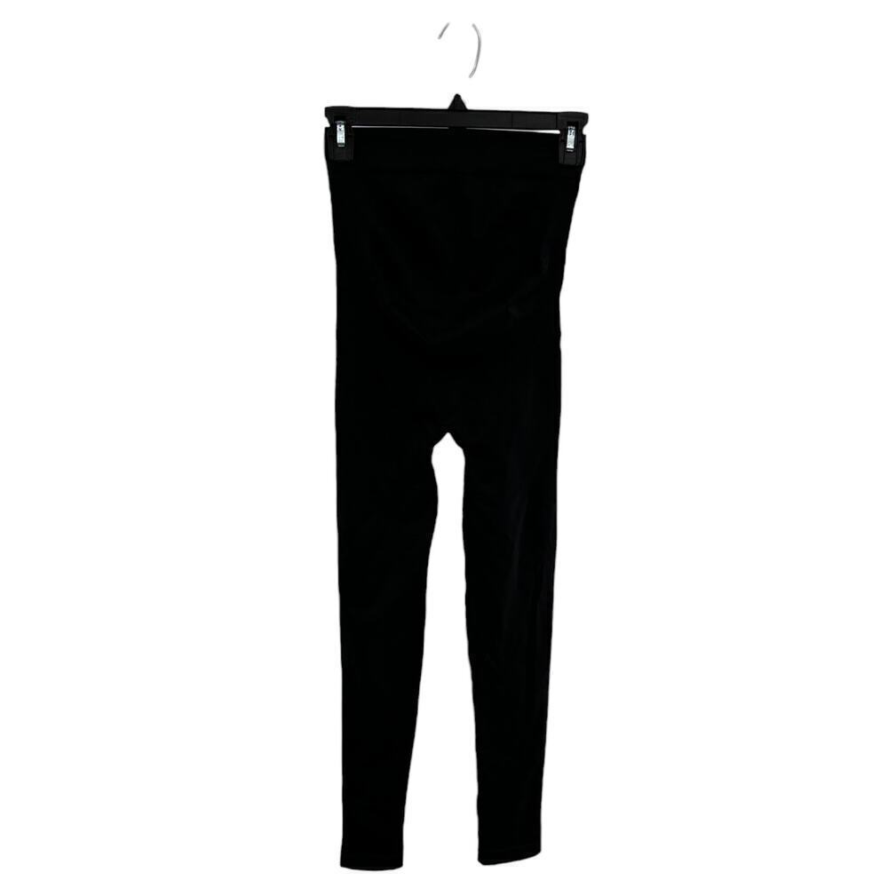 BLANQI Black Pull On Maternity Supportive Leggings S